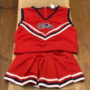 Ole Miss Cheerleader Suit Size 8